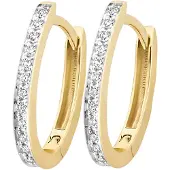 Blush diamonds oorsieraden met 2x 0.05 ct diamant