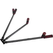 Trizand Beenstrekmachine – Verstelbare Split Trainer – 6 Niveau’s – Spagaat Trainer – Yoga & Martial Arts Stretch Apparatuur – Opvouwbaar – RVS + Foam Grepen