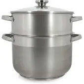 Menastyl Couscoussier - - 4615450 - Stainless steel - 10 liters - Suitable for all hobs including induction