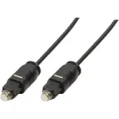Logilink Toslink - Toslink, 3m audio kabel Zwart