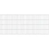 Alberts 642754 dubbelstaafmat hekwerk, thermisch verzinkt, hoogte 80 cm