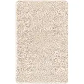 vidaXL Antislip Badmat Set 2 st Crèmekleurig 50 x 50 cm PP