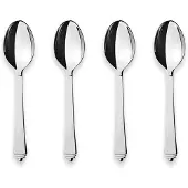 Georg Jensen Pyramid thee- en koffielepel 4-pack