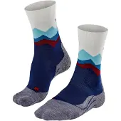 Falke Sportsokken donkerblauw / grijs gemêleerd / groen / wit