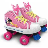 Disney Minnie Mouse Rolschaatsen Meisjes Roze/wit Maat 28