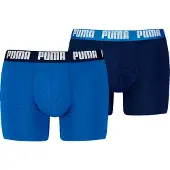 Puma Boxershorts royal blue/koningsblauw / grijs / zwart