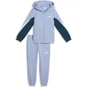 Puma Essential Block Tracksuit Blauw 3-4 Years Kinderen