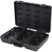 Ks Tools 450.5000 Sleutelset met sleufmoeren, tap buiten liggend, 9-delig
