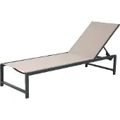 Axi Zane Ligbed Antraciet/Bruin