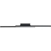 Eglo Slimme plafondlamp Connect Fraioli-Z, dimbaar, zwart, Woon-/ Eetkamer, Aluminium, Slimme plafondlamp