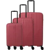 Travelite AIR STRIPE Trolley, 4 wielen, L/M, uitbreidbaar, S, Rood
