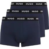 HUGO underwear Boxershorts navy / zwart / wit