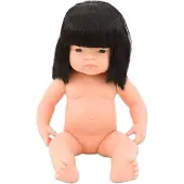 Miniland Pop - Pop Aziatisch Meisje 38Cm - Met Vanillegeur - 10 Maanden