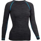 Avento Baselayer Women Thermoshirt Superior Zwart/Aqua-Maat 42