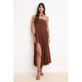 Turkishsouq Zomerjurk chocoladebruin