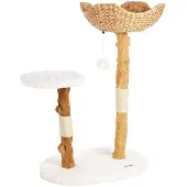 Flamingo Krabpaal – Design Line Fidel – krabpaal kat – krabmeubel – design krabpaal – 75x42x98 cm – beige