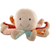 Sigikid Knuffel octopus Swetty Yellow grijs/multikleurig
