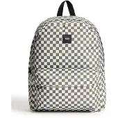 Vans Rugzak 'Old Skool Check' olijfgroen / wit
