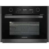 Grundig GEKW19400DX compacte oven met magnetronfuncties 45 cm, EEK A