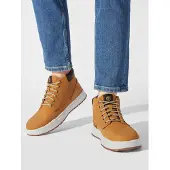 Timberland Veterboots 'Maple Grove' donkerbruin / curry
