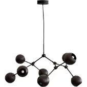101 Copenhagen Kroonluchters , dimbare, Zwart, Woonkamer, Metaal, Modern