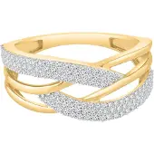 Diamant Exquis Ring goud