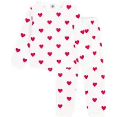 Petit Bateau Nachtkledij rood / wit