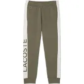 Lacoste Dames/Dames Fleece Sweatbroek met Kleurblok (Groen)