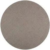 vidaXL Binnen kleed LUGO Crème en Taupe Ø 200 cm Polyester