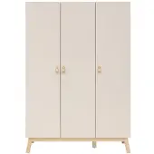 Bopita Lines 3‑Deurskast – Dune / Naturel