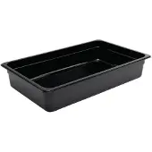 Vogue Gn Bak | Polycarbonaat | Zwart | Gn1/1 | 10cm Hoog | | U455