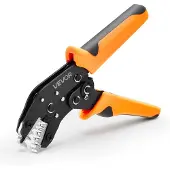 Vevor krimptang met ratelfunctie 0,25-4 mm²