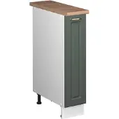 Vicco Apotheekkast Fame-Line, Groen-Goud Landhuis/Wit, 20 cm, WB Eik