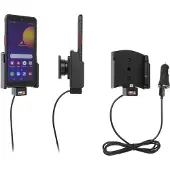 Brodit Galaxy Xcover 5 auto-oplaadstation, Smartphonehouder, Zwart