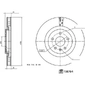 FEBI BILSTEIN 198764 Remschijf