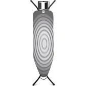 Brabantia Strijkplank B - voor Strijkijzer - 124 x 38 cm - Titan Oval