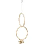 Trixie dubbeletouwring naturel - 16x16 cm
