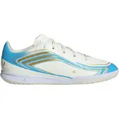 Adidas Performance F50 junior voetbalschoenen - zand/blauw Beige Jongens/Meisjes Imitatieleer - maat 37 1/3