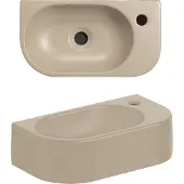 Clou InBe 7 fontein met afgeronde hoeken mat beige