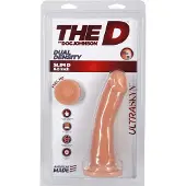 Doc Johnson Slim D - Realistische ULTRASKYN Dildo met Ballen - 15 cm flesh