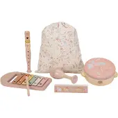 Little Dutch muziekset roze safari friends
