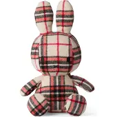 Bon Ton Toys - Nijntje knuffel - Ruit rood/beige ? 33 cm