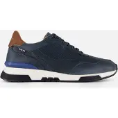 Van lier Romeo Sneakers blauw Leer Maat 43