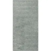 Cawö Handdoek Noblesse Elegance Allover Nordic Green (Set van 3)