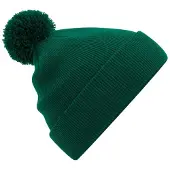 Beechfield Originele Pom Pom muts (Fles groen)