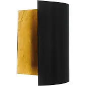 Eglo Wandlamp E27 | Falicetto | Zwart/Goud