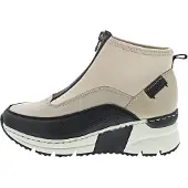 Rieker Sneakers laag 'N6352' crème / lichtbeige / zwart