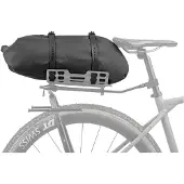 Topeak U-shell waterdichte bagagedrager tas 10 liter, zilver. Zilver, one size