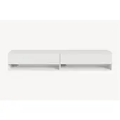 En.casa TV meubel Halmstad zwevend tv lowboard 180x31x30 cm wit []