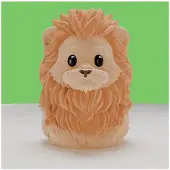 Numskull Wicked Tubbz PVC Figure Cowardly Lion Boxed Edition 10 cm Mini-Figuur